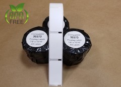 5 Rolls Dymo® Compatible 30373 Pricetag Rat Tail Style Thermal Film 400 Labels