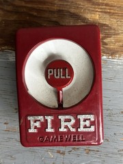Vintage Gamewell M46-28 Fire Alarm Pull Statio