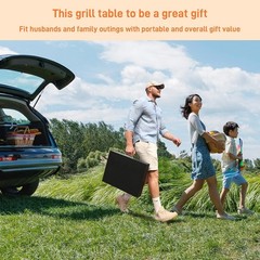 Portable Outdoor Grill Table,Blackstone Griddle Stand,Movable Griddle Stand Fit
