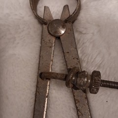Outside Caliper Firm Joint 6 in Leg Size, Max 6 in Metalworking Tool