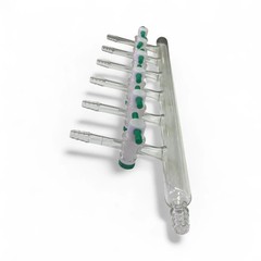 Chemglass Right-Handed 6 Port Vacuum Manifold CG-4430-02 (Best Offer!)