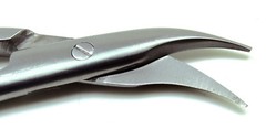 10 Pcs Heath Scissors S-Shaped 6″ Curved Tip 1.5″ Surgical Medical Instruments