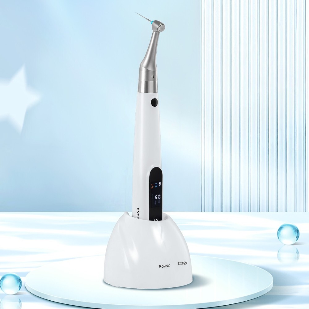 Dental Wireless LED Endo Motor 16:1 Contra Angle With Apex Locator Root Canal
