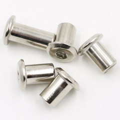 M3 M4 M5 M6 M8 M10 Steel Rivet Cap Nuts Hex Socket Furniture Connector Barrel