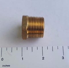 10) 3/4″ MALE X FEMALE 1/2″ NPT PIPE THREAD HEX REDUCER BUSHING -LEAD FREE BRASS