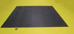 ABS Sheet Haircell Textured, 1 Side, Black, .062″ (1/16″) x 24″ x 24″, 2 Units