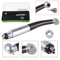 SKYSEA Dental High Speed Turbine Handpiece Push Button 4 Spray Big Head 4Hole DL