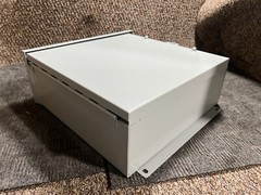 NVENT Hoffman Drip-Shield Hinged-Cover, Medium, NEMA Type 3R Gray – A16R166HCR