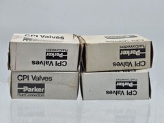 4 Lot | Vtg 1980s NOS PARKER Needle Valve 1/4″ NPT, 4M-V4-AK-B