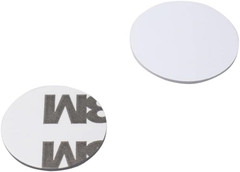 100 PCS 125Khz RFID Sticker Coin Adhesive Back Proximity ID Card Token