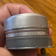 synchronous motor, 110V, 60 Hz, 5 W, 6RPM, 37815L-5-8-62