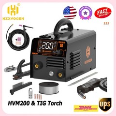 120A Gasless MIG/Lift TIG/Stick Welder with TIG Torch,110V 3in1 IGBT Inverter