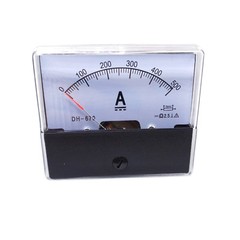 US Stock Analog Panel AMP Current Ammeter Meter Gauge DH-670 0-500A DC & Shunt