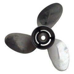 OMC Evinrude Johnson Raker 3855154 Propeller, 14-1/2″ x 22″ Pitch, LH, 19 Spline