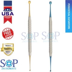 Molt #4 Surgical Bone Curette Dental Scaler Curettage Tartar Removal 3.5mm-7.5mm