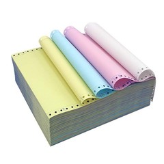 Firstzi 4 Part 9.5X11 Continuous Computer Paper For Tractor Dot Matrix Printers