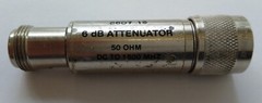 Mini-Circuits NAT-6 Fixed Attenuator 6dB 1W DC-1.5GHz 50Ω N *USED*