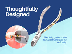 Orthodontic Dental Wire Cutter w/ Tungsten Carbide Inserts ARTMAN
