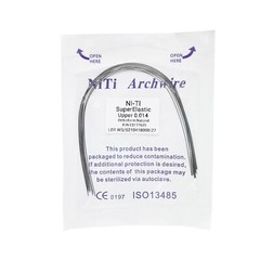 0.99$ Dental Orthodontic Super Elastic Niti Round Natural Form Arch Wire