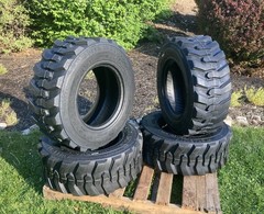4 NEW 12-16.5 Skid Steer Tires -Forerunner – 12X16.5 – For Bobcat & others