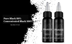 Tattoo Ink Black 1oz(30ml) Vegan-Friendly Standard Pigment Supplies
