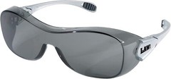 MCR Crews OG112AF Law OTG Over The Glass Safety Gray Lens 1, 10, 24, or 48 Pairs