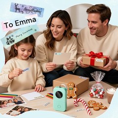 D30 Label Maker Machine, Portable Bluetooth Mini Label Printer, Handheld Thermal