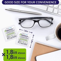 MAXI CLEAN 440 Pack Lens Wipes for Eyeglasses 440 Count (Pack of 1)