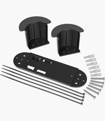 Black Ethernet Cable Caddy Holder Mounting Kit for StarLink Gen3 Cable Managemen