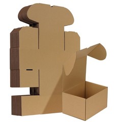 7x5x4 inches Shipping Boxes Set of 25, Brown Corrugated Cardboard Box Literat…