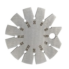 Stainless Steel Bevel Gauge – 15°-120° Knife & Axe Angle Finder | Precision