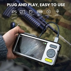 Teslong 26inch Rigid Rod Rifle Borescope 0.2inch Digital Bore Scope NTG500H