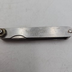 VINTAGE THE L.S. STARRETT CO. NO. 66 THICKNESS/FEELER GAGE 22 Blades or Leaves