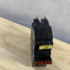FPE Federal Pacific 30 Amp 2 Pole NC230 Stab-Lok Breaker Mini THIN NC red handle