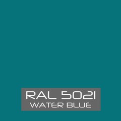 RAL 5021 Water Blue Powder Coat Paint – New 1LB