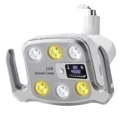 9W Dental 6 LED Lamp Oral Light Lamp For Unit Chair with LCD Display P116