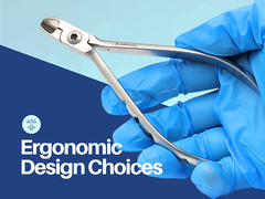 Orthodontic Dental Wire Cutter w/ Tungsten Carbide Inserts ARTMAN