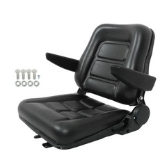 Universal Forklift Seat, Tractor Seat with Switch,Armrest for Tractor