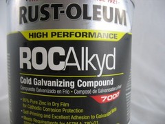 Rust-Oleum 206194T Cold Galvanizing Compound Metal Gray 1 Quart