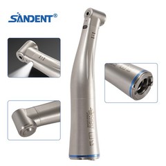 Dental 1:5 1:1 Red Contra Angle Low Speed Handpiece w/ Optic Fiber LED X95L/X25L