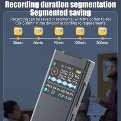 16GB USB Digital Voice Recorder Dictaphone Audio MP3 Sound Mini Recorder Player
