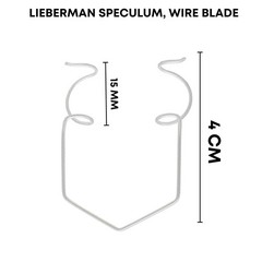 Liebermann Barraquer Eye Speculum 15mm Heavy Wire Blade Ophthalmic Instruments