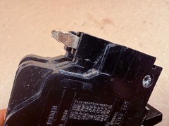 USED Circuit Breaker FPE Federal Pacific FPE 40 Amp 2 Pole Stab-lok