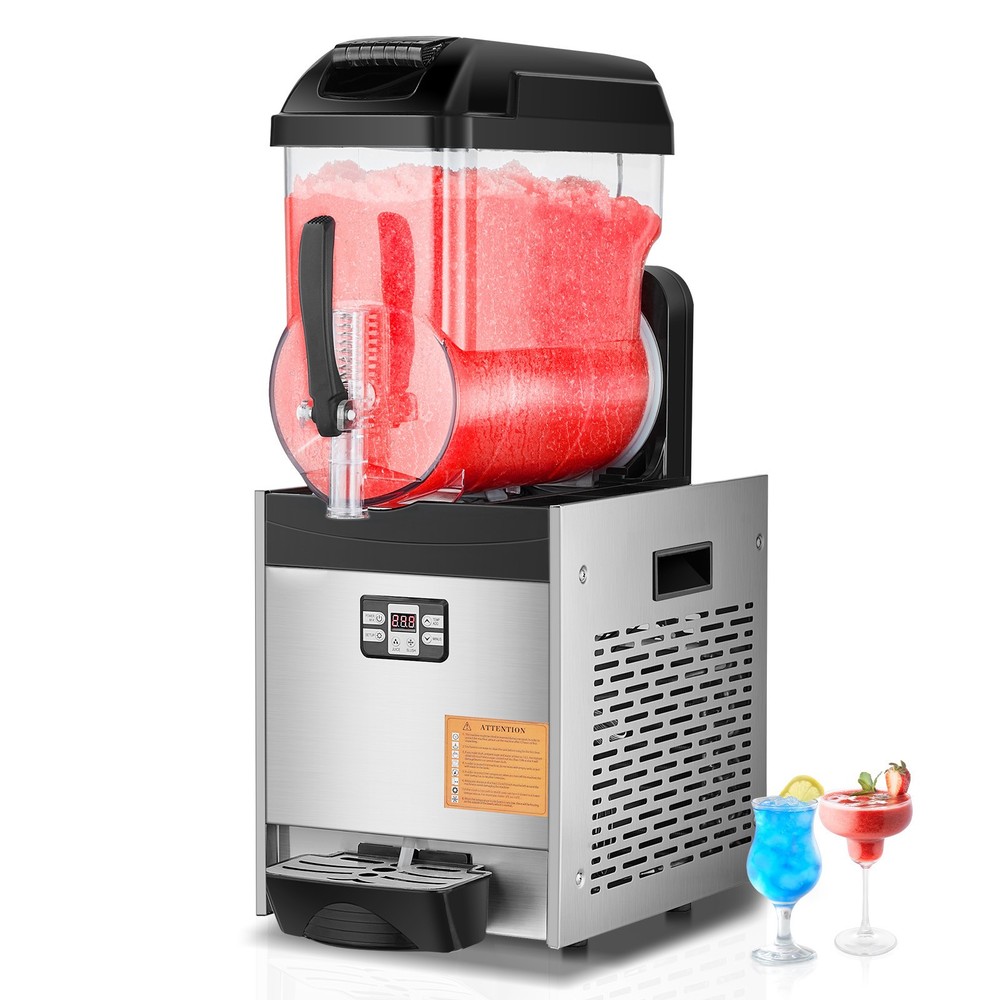 Uimoso 12L Commercial Frozen Drink Machine for Slushies and Smoothies
