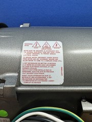 BALDOR Elec Motor BALDOR Reliance MOTOR, HP .25 115/230V, 1140RPM