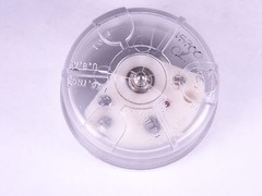 Mission Industries Small Analog Position Indicator 1:1 1.81″ Face 2.16″ Dia. NOS