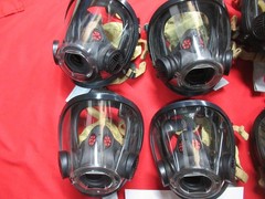SCOTT AV-3000 HT MASK w/KEVLAR NETTING SMALL MEDIUM LARGE Firefighter SCBA AIR