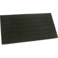 NEW 2 Jewelry 72 Slot Ring Foam Display Insert Pad black