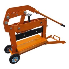0-15.7in Cutting Width Manual Brick Cutting Machine Block Splitter Paving Cutter