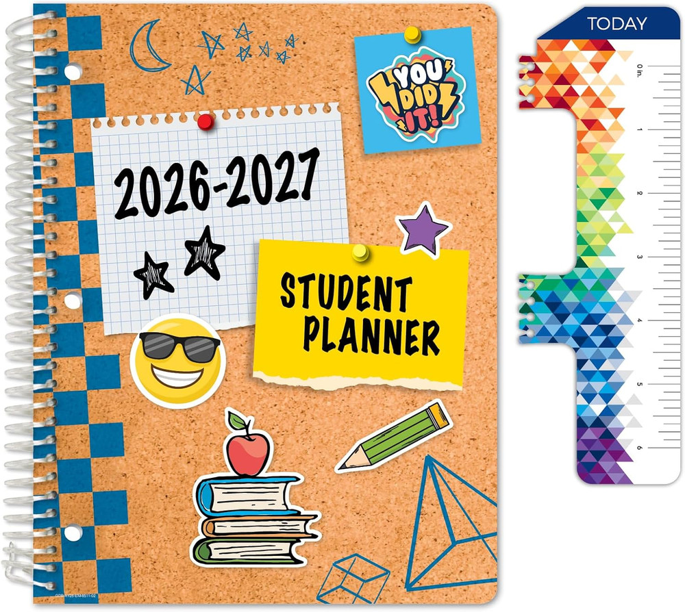 2026-2027 Elementary Student Planner 8.5″ X 11″ – Dated Weekly & Monthly Academi